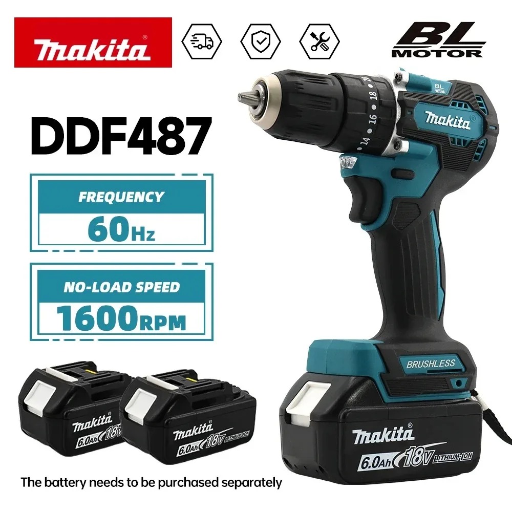 Furadeira/Parafusadeira Elétri - Makita Drill Ddf484 avaliação e preço