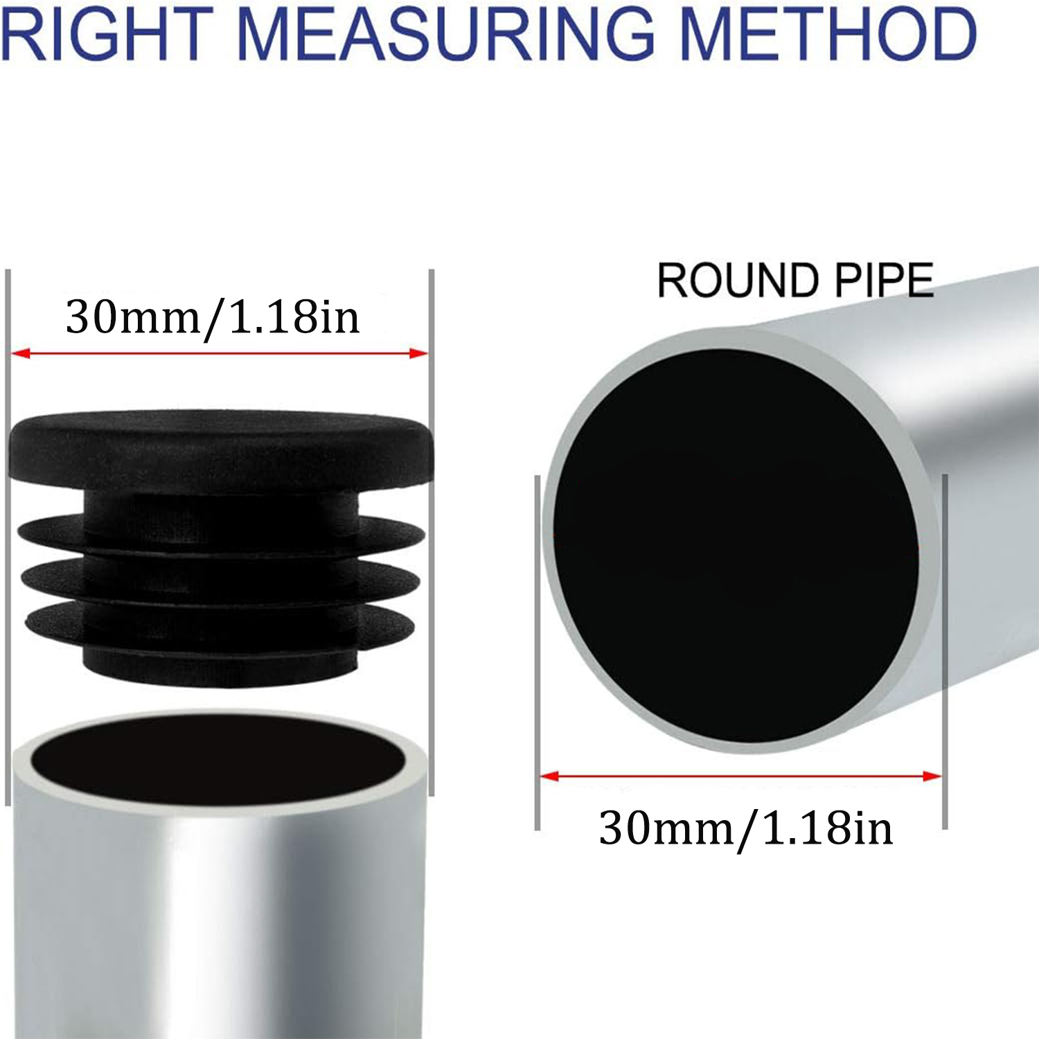 8-40 Peças Tampas de Plástico  - Plastic Pipe Clip avaliação e preço