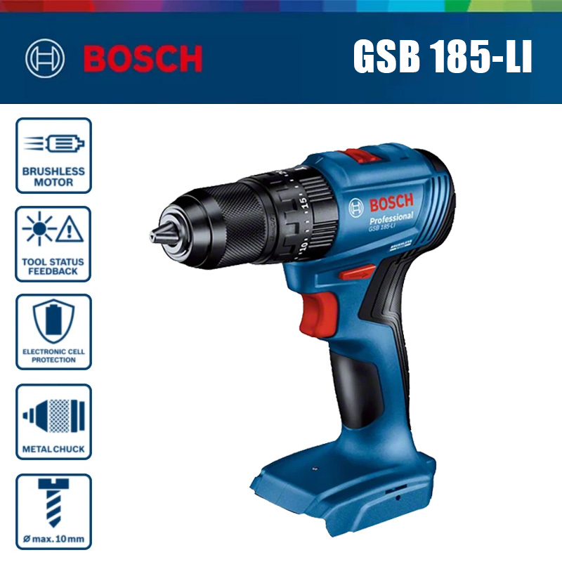 Furadeira de impacto sem fio B - Bosch Drill Gsb 18V avaliação e preço