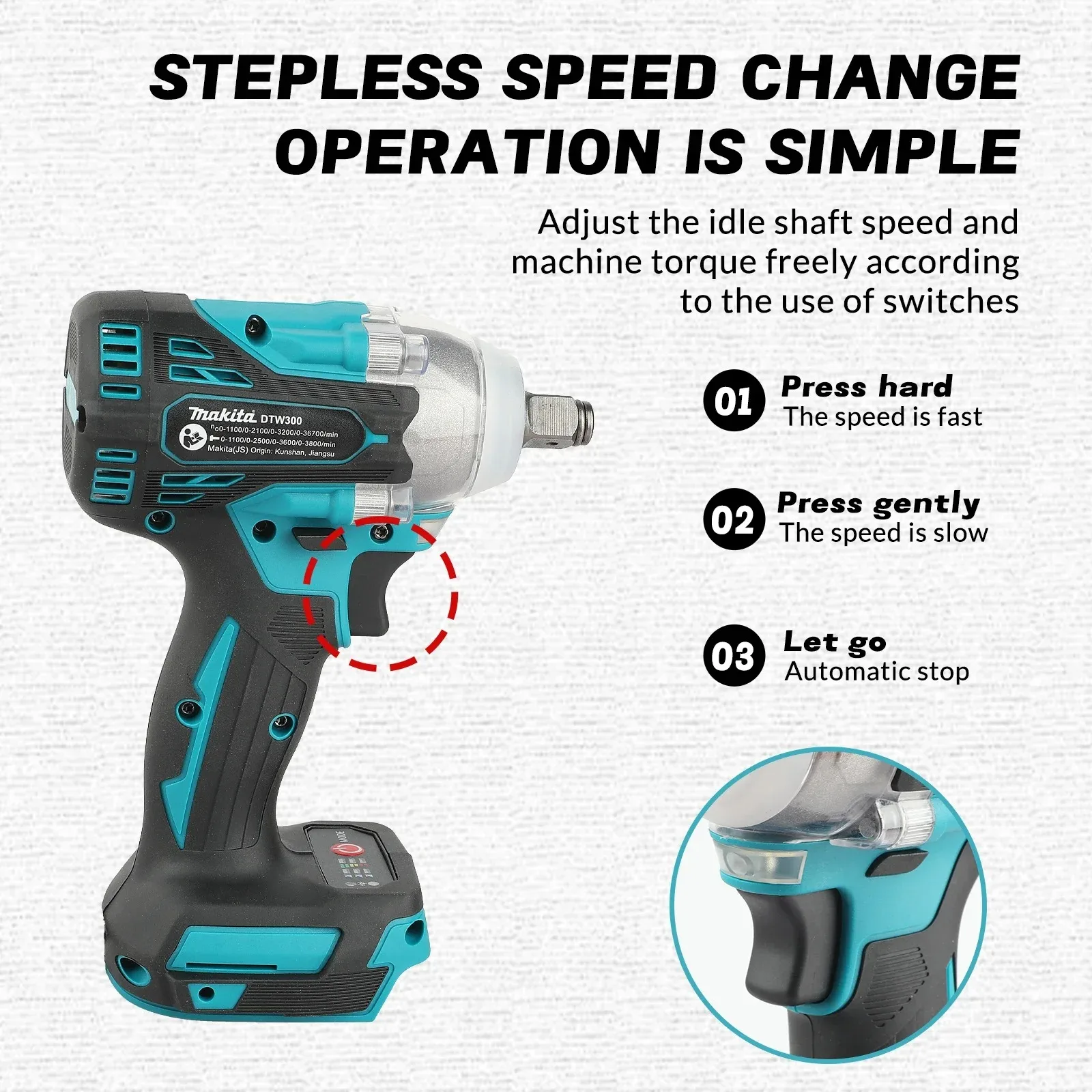 Chave de Impacto Makita DTW300 - Makita Drill Dtw300 avaliação e preço