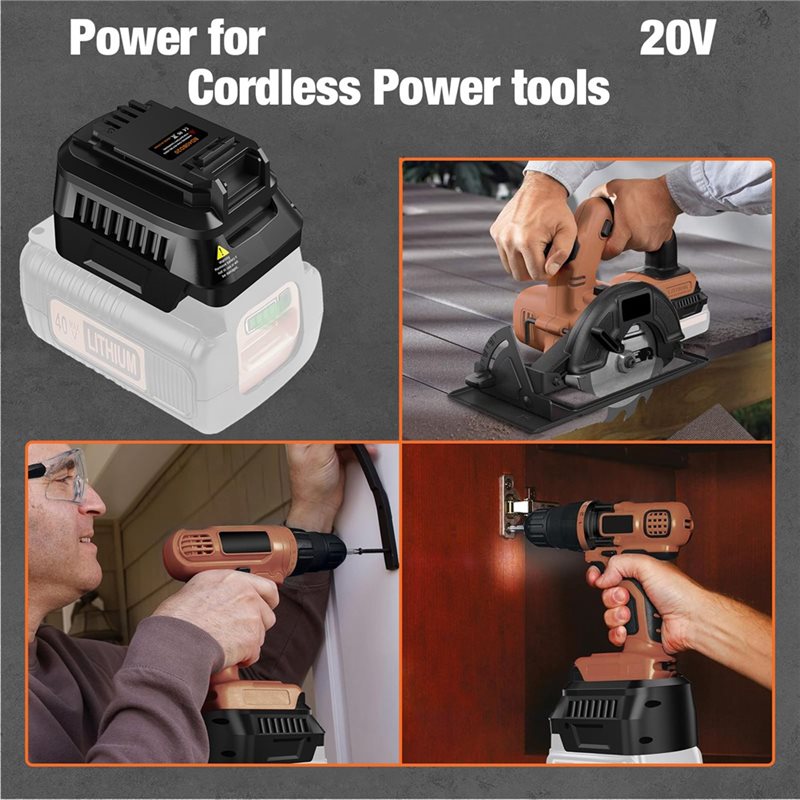 【RECOMENDAR】Adaptador de bater - Black+Decker Tool Cordless avaliação e preço