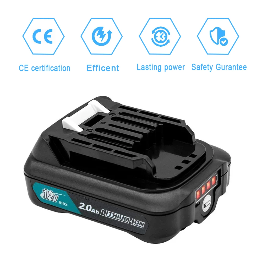 Bateria Recarregável Li-ion 2. - Makita Drill Hp1640 avaliação e preço